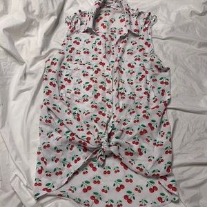Express Cheery Sleeveless shirt